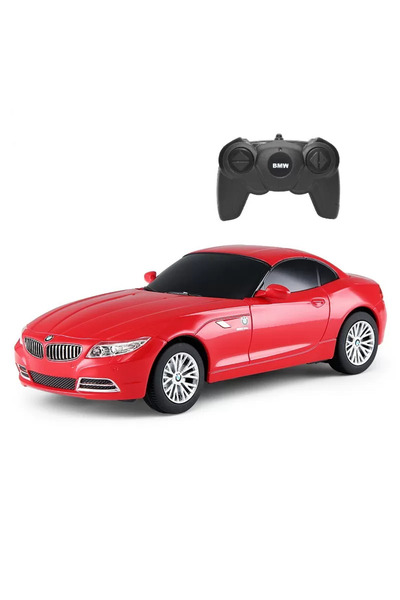 Rastar MASINA CU TELECOMANDA BMW Z4 ROSU SCARA 1 LA 24