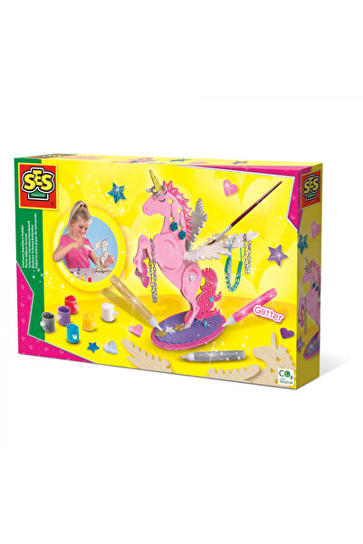 SES Creative Δημιουργικό σετ για παιδιά με μονόκερο και βάση κοσμημάτων με γκ...