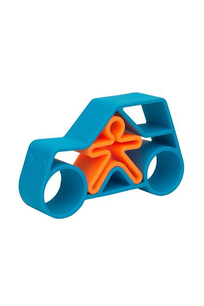 DENA TOYS Prima mea masina, Joc Senzorial, Neon Colors, Dena
