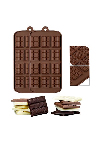 Micostore Silicone Chocolate Mold, Mini Tablets, 20 X 10 Cm