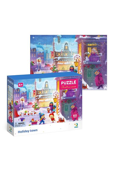 Dodo Puzzle - The City Prepared for Winter (60 PIECES)