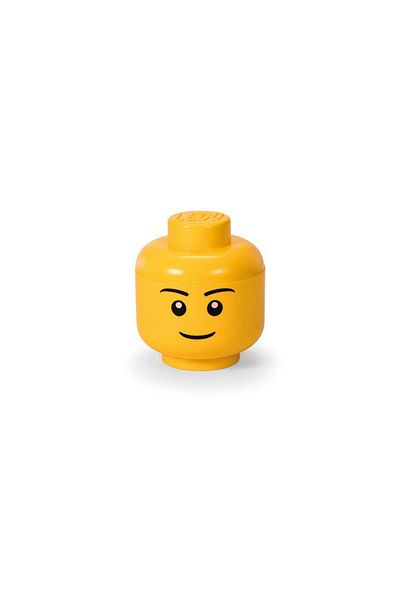 LEGO Storage Boxes Storage Box S Head Minifigure Boy