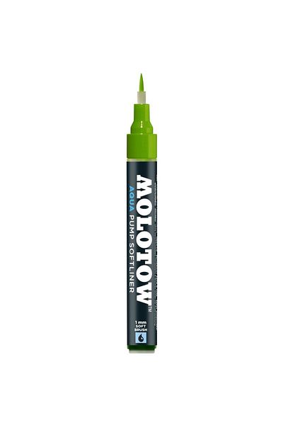 Molotow Pump Softliner Aqua 1mm Yellow Green