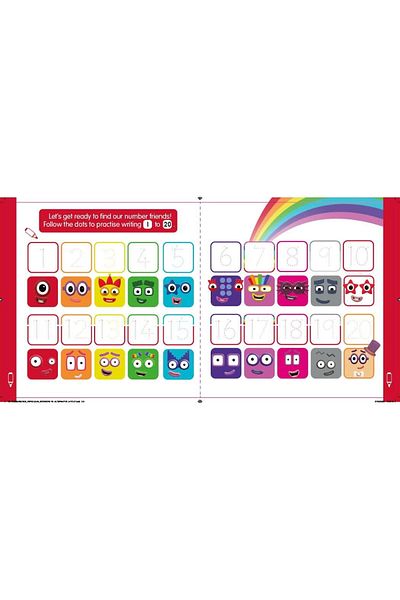 Numberblocks Write and Erase Book - Numerical Connections