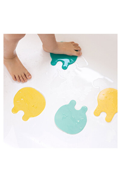 Quut Toys Grippi, Meduze antiderapante pentru baie, 8 bucăți