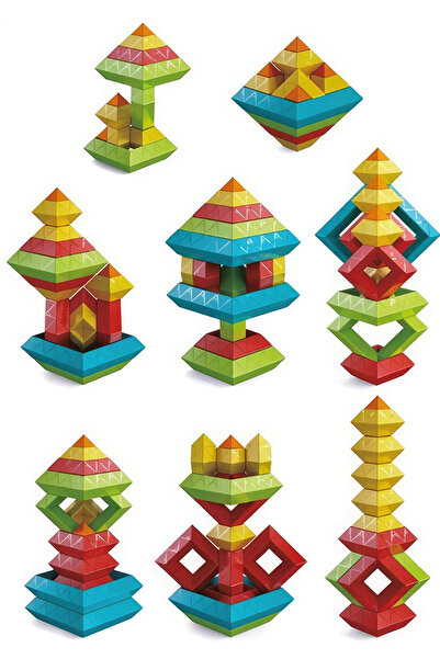 Askato Joc Logica - Cuburile Lui Pitagora (30 PIESE)