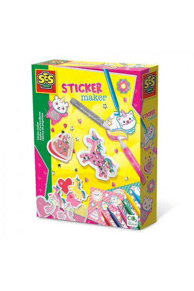 SES Creative Set creativ - Autocolante cu unicorni