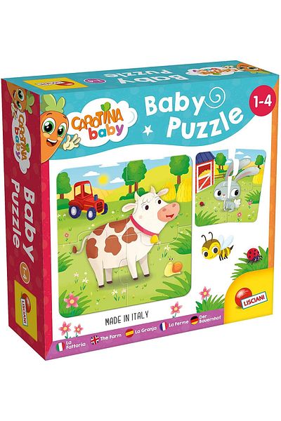 Lisciani Puzzle - On the Farm - Perfect Toy for Children's Development