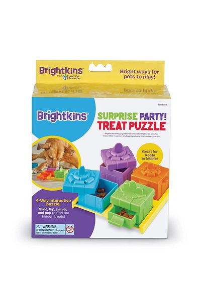 Brightkins Set de dresaj pentru câini - Jucărie interactivă pentru recompense la petreceri surpriză