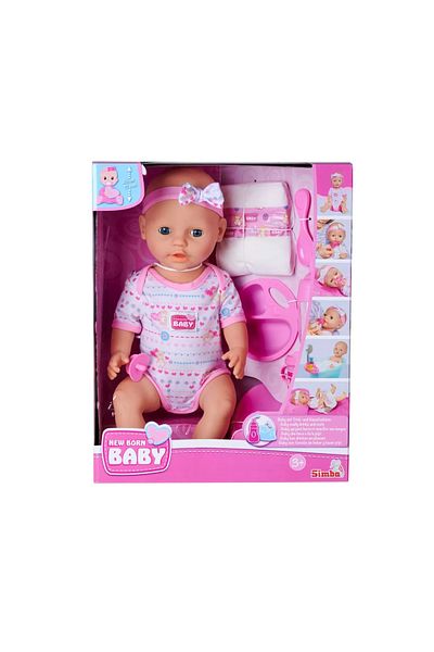 Simba New Born Baby Set Bebelus Roz