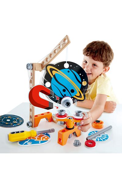 Hape Wooden Toy - Magnet Laboratory (34 PIECES)