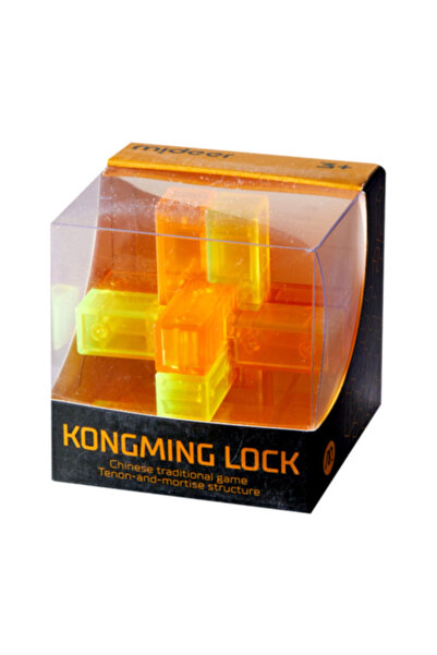 Mideer Kongming Lock Game for Brain Training and Patience, Liu-tong Lock, Brain Twister