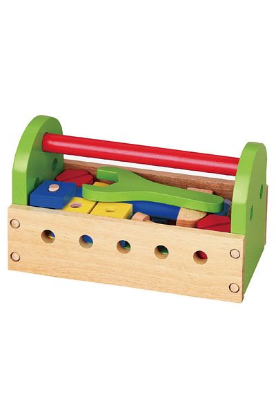 Viga Toys Ladita Din Lemn Cu Scule