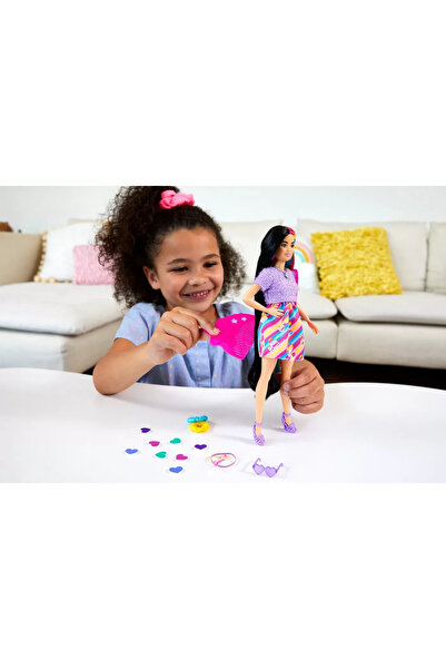 mattel Barbie Totally Hair Papusa Barbie Bruneta