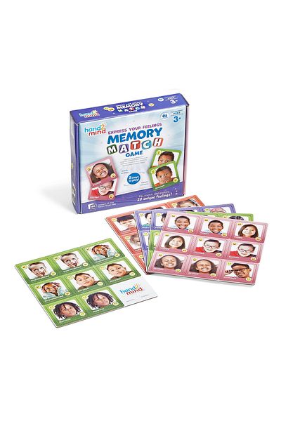 Hand2Mind Joc de memorie - Totul despre emotii