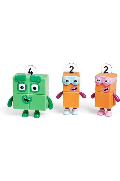 Hand2Mind Set Figurine Numberblocks - Patru & Teribilii Doi