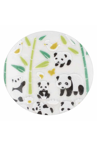 Micostore Self-adhesive Felt Stickers With Panda Pattern, 50 Stickers