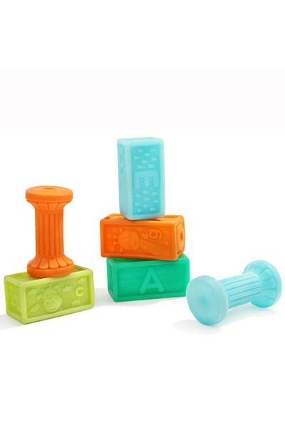 Bebeluc Joc de constructie - Animalute jucause