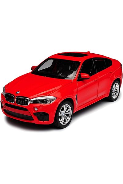 Rastar Masinuta Metalica Bmw X6m Rosu Scara 1 La 24