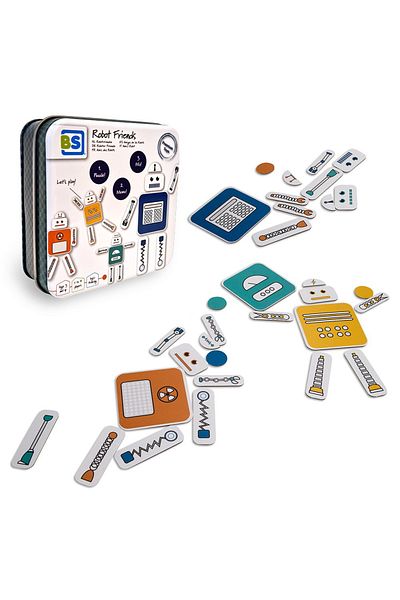 BS Toys Robot Firends, joc de potrivire