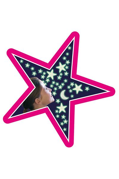 Brainstorm Reflective Set With Glitter - Stars