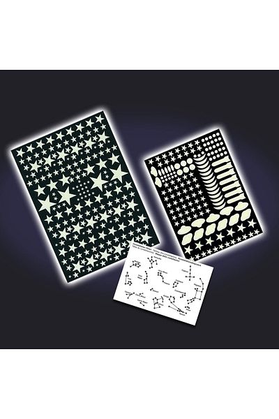 Brainstorm Set of 350 Reflective Stickers - Stars
