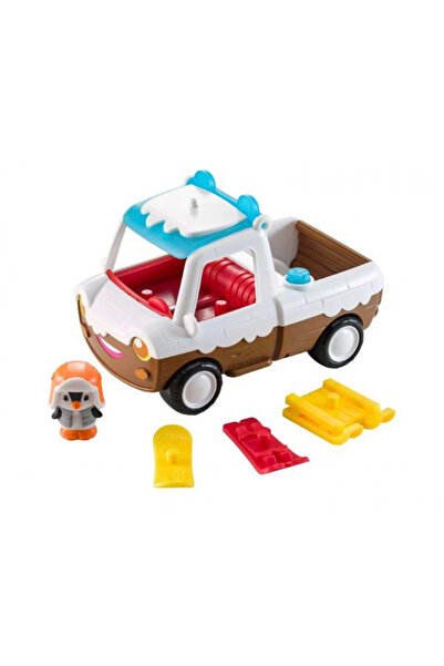 Klorofil Set Masina Pick-up de Jucarie cu Zapada din universul Klorofil