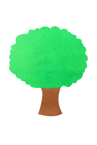 Micostore Tree, Flowering Tree, Made Of Felt, 98 X 87 Cm, 1 Pc, Art & Craft Accessories For Children