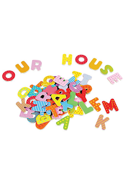 Lelin Litere Magnetice 60 Bucăți