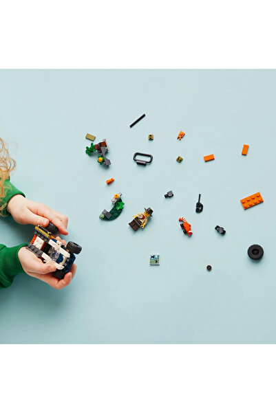 LEGO Red Panda Quest - 60424 City Forest Explorer Construction Set with ATV (92 Pieces)