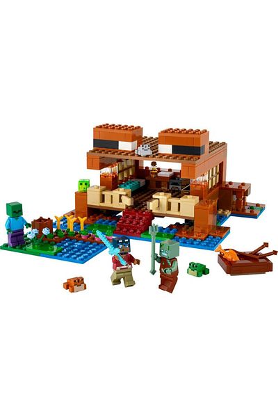 LEGO ® Minecraft® Frog House 21256 - Construction Set for Ages 8 and Up (400 Pieces)