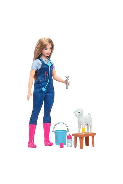 mattel Barbie Papusa Barbie You Can Be Medic Veterinar