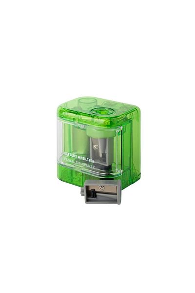 ICO Precision Electric Sharpener For Normal 6-8 Mm Pencils, Powered By Aa Batteries