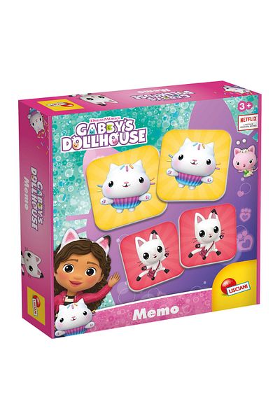 Lisciani Joc De Memorie - Gabby's Dollhouse