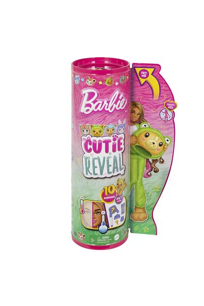 mattel Barbie Color Reveal Barbie Doll Puppy Frog