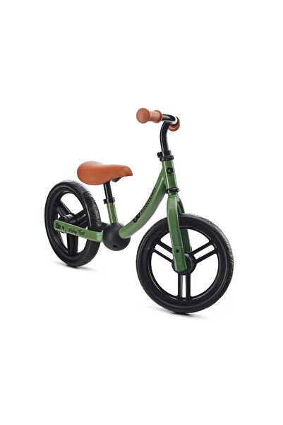 Kinderkraft Balance Bike, - 2way Next, Orange, 12inch, Light Green