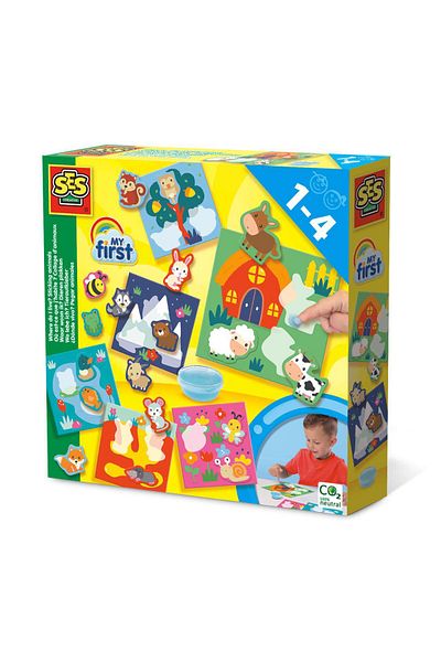SES Creative Animal Stickers Set - Where They Live