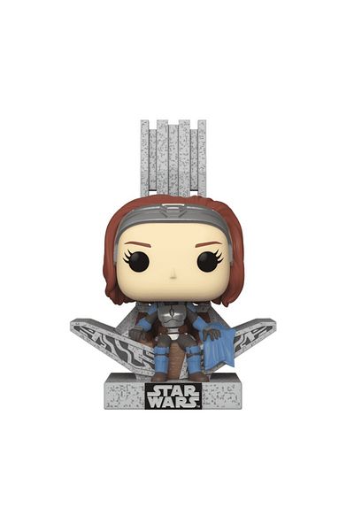 Funko POP DLX: MND S9 Bo Katan w/Throne