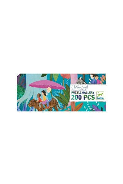 djeco Puzzle clasic de 200 de piese - Mers pe jos pentru copii
