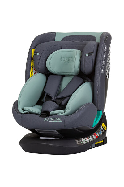 Chipolino Scaun auto Supreme I-size 40-150 cm cu sistem Isofix, verde pastel