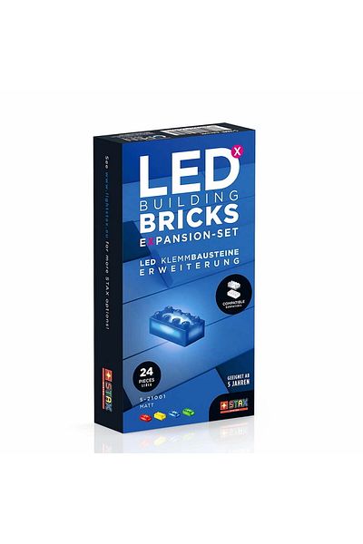 OEM Toy - Stax Light-up Building Sets - Matte Colors Extension (24 PIECES)