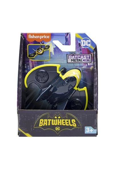 mattel Fisher Price Batwheels Diecast Car Batwing Airplane 1:55