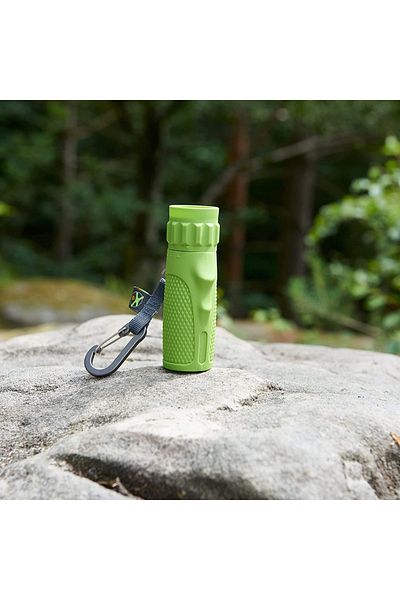 Haba Telescop Terra Kids, 4 ani, 4,2 x 4,2 x 17 cm, plastic, metal, verde