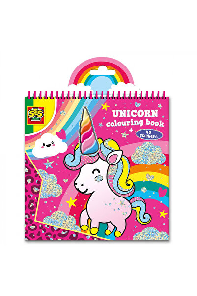 SES Creative Βιβλίο ζωγραφικής μονόκερου