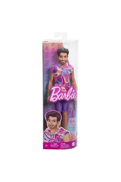 mattel Barbie Fashionistas Boy Doll Brunette With Beard And Hooded Sweatshirt