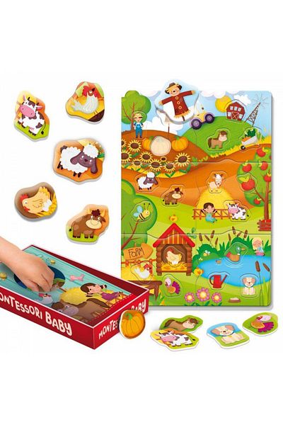 Lisciani Cutiuta Montessori - Ferma