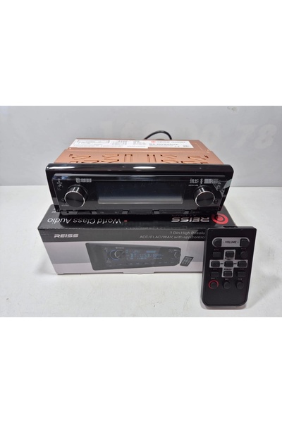 Reiss Oto Teyp – RS-MX85DSP 4x50w – 3 Amfi Çıkışlı , App Kontrollü Tesisat Teybi