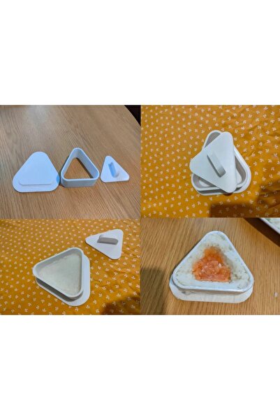 Goplast Premium Onigiri Şekillendirici, Onigiri Yapma Aleti, Onigiri Kalıbı