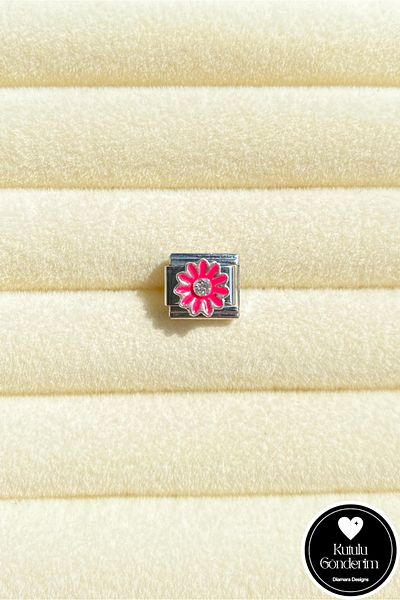 Diamara Designs 9mm Stainless Steel Jewelry with Figured Charm and Box