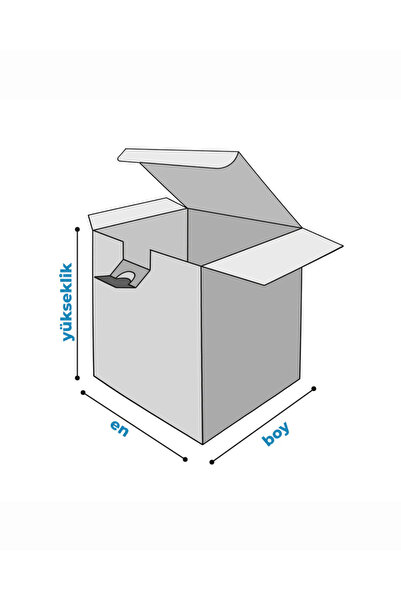 Aspak 6,8x6,8x8,5 Cm- E-ticaret Kutusu- Mum Kutusu -kraft- 50 Adet